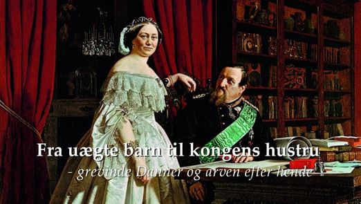 Grevinde Danner og Kong Frederik den syvende